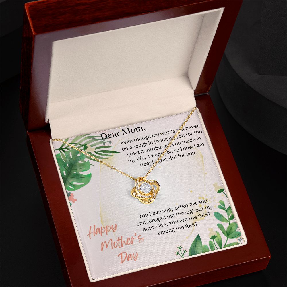 Dear Mom | Love Knot Necklace