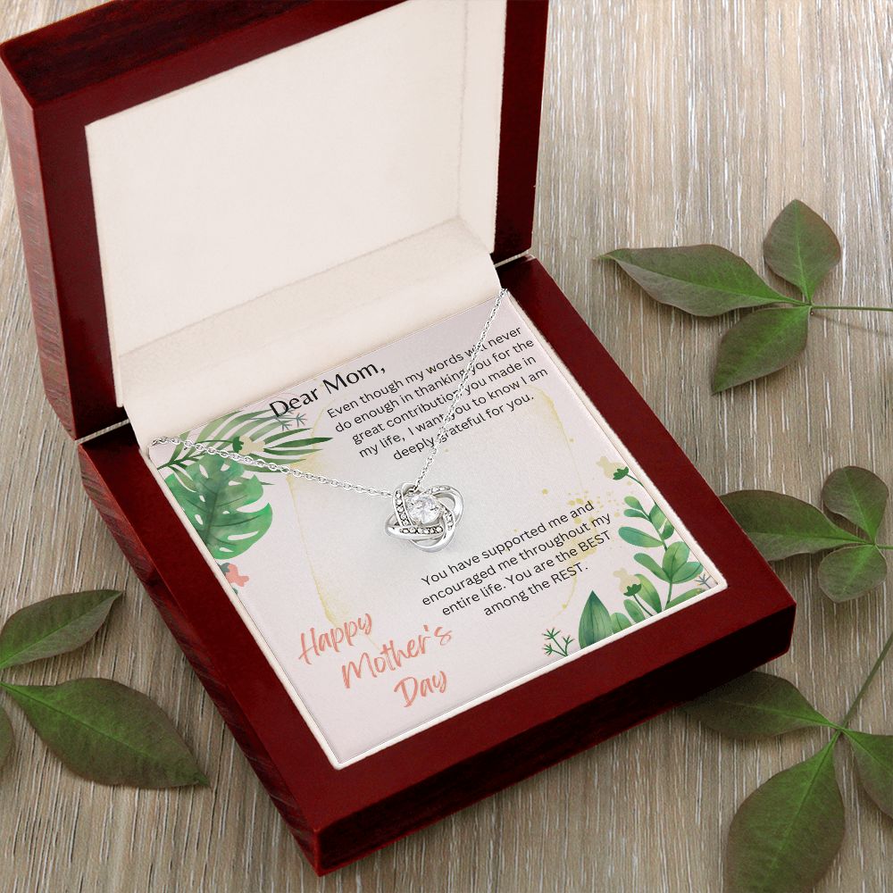 Dear Mom | Love Knot Necklace