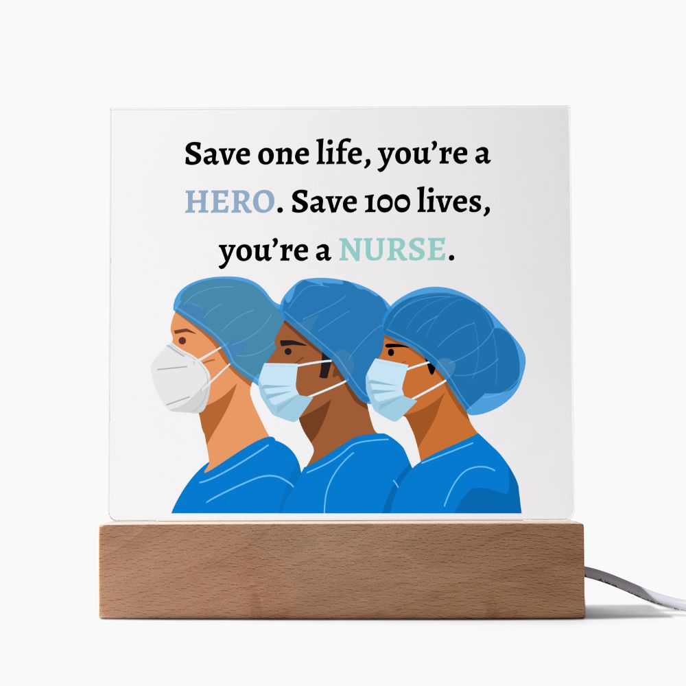 Nurse | Square Acrylic Plaque