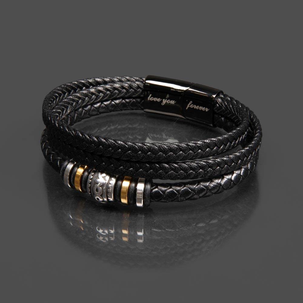 Dad | Men's "Love You Forever" Bracelet
