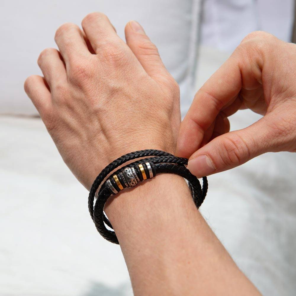 Dad | Men's "Love You Forever" Bracelet