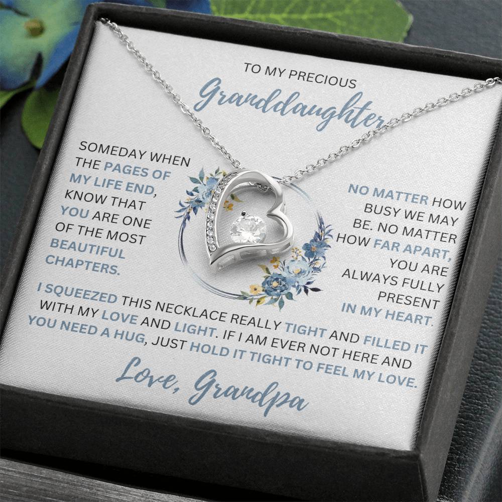 To My Precious Granddaughter | love, Grandpa