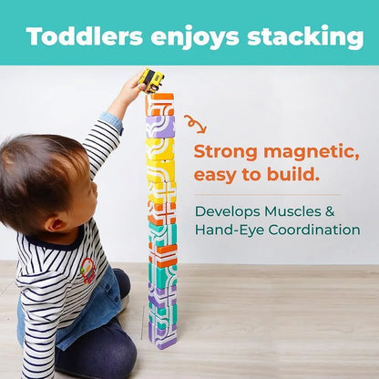 Magnetic Bus Block Set