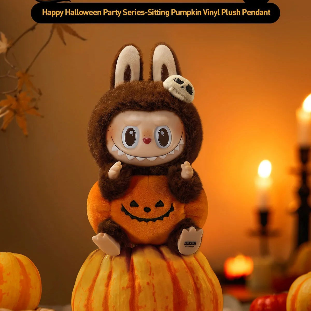 Spooky Pumpkin Labubu Doll Limited Edition