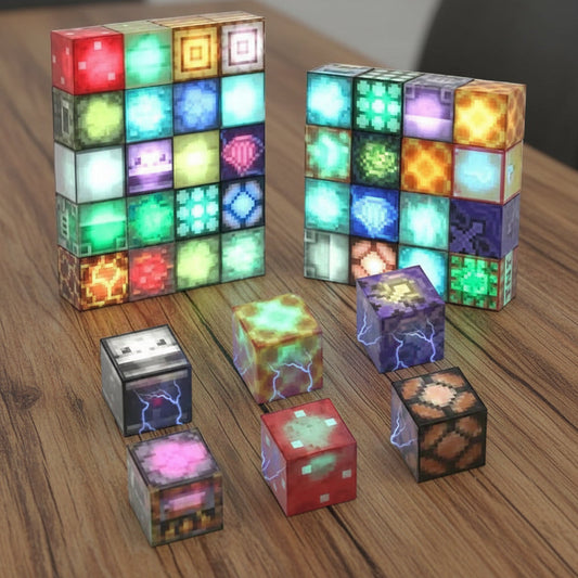 GlowBlock Magnetic Light Cubes Set