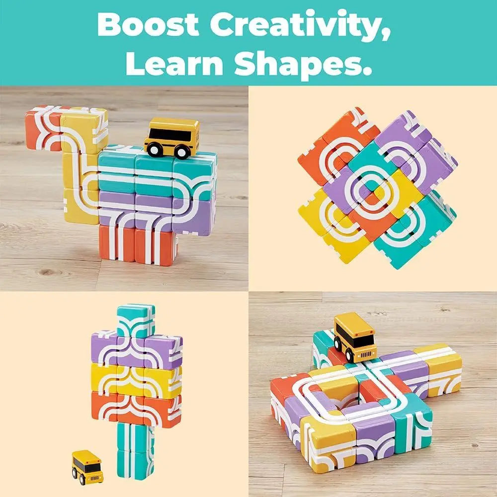 Magnetic Bus Block Set