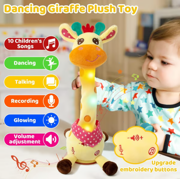 Joyful Dancing Giraffe Toy