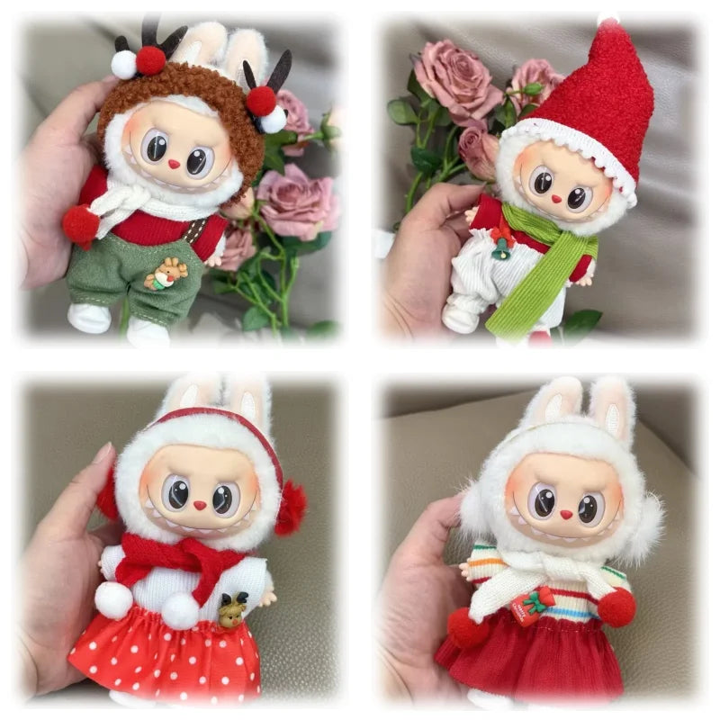 Christmas Labubu Festive Costume Sets