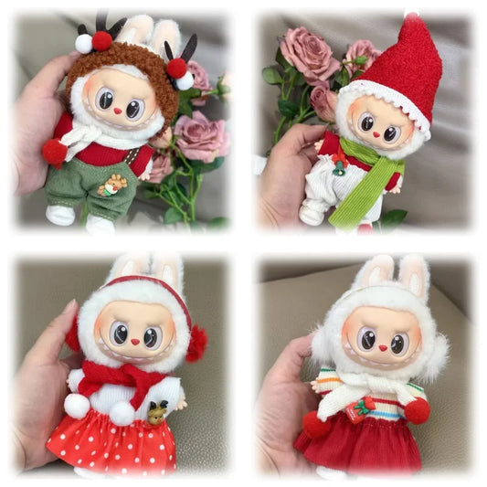 Christmas Labubu Festive Costume Sets