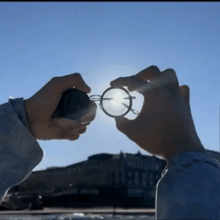 Aure Blackout Lens Performance Sunglasses