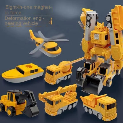 Magnetic Transforming Adventure Car
