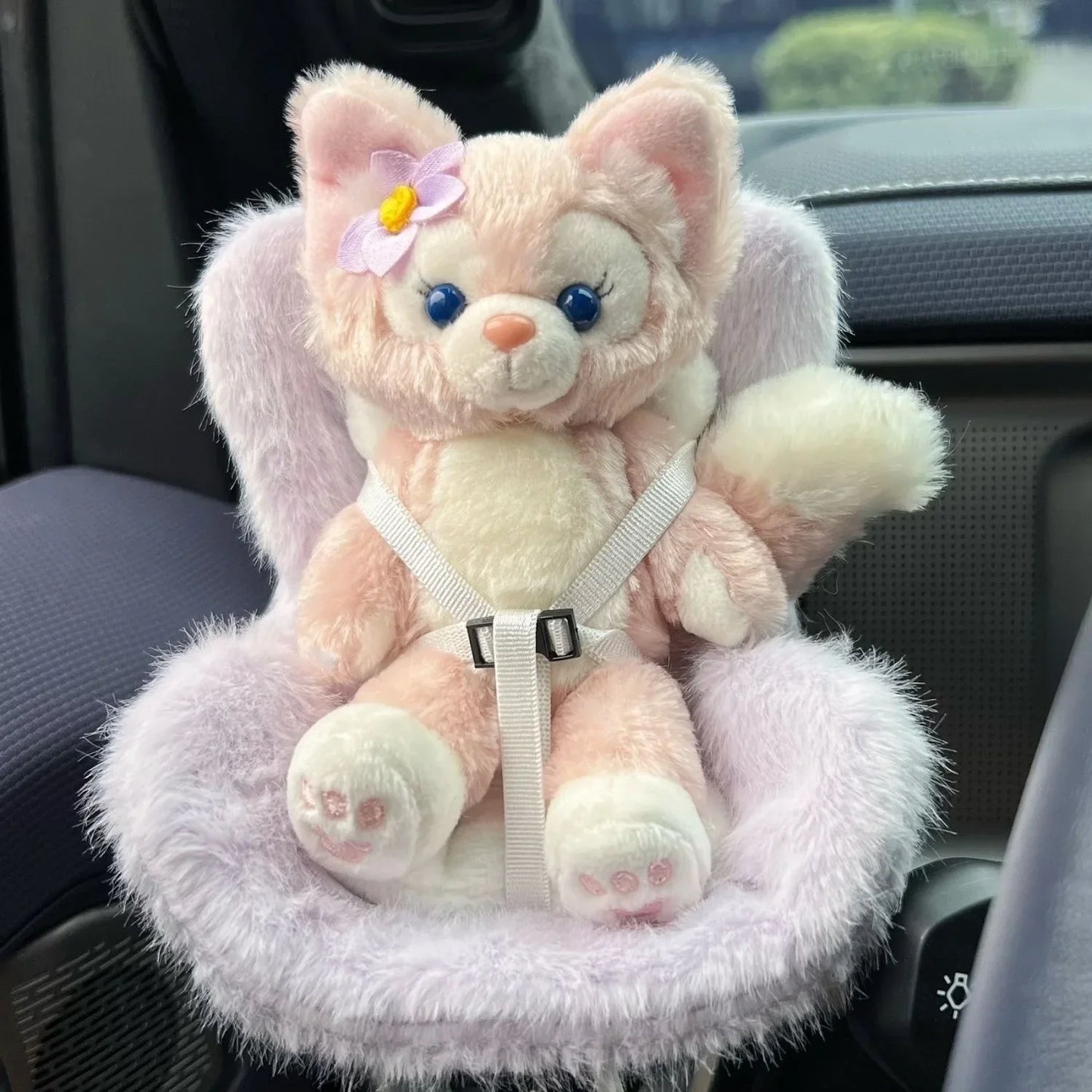 Labubu Carseat Cute Doll