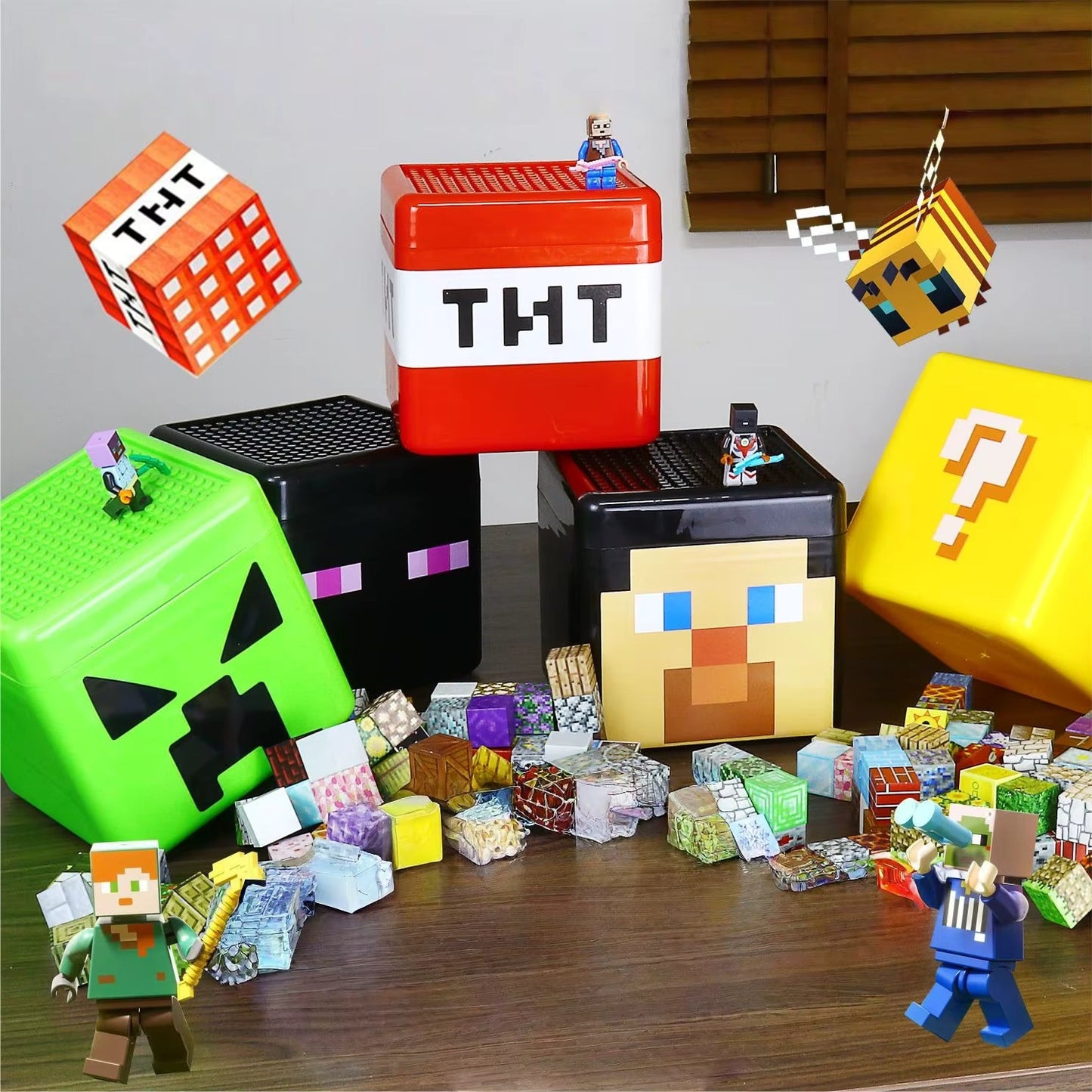 MagBlock Magnetic Blocks Organizer Box