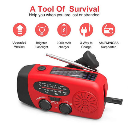 All-Weather Solar Powered Radio