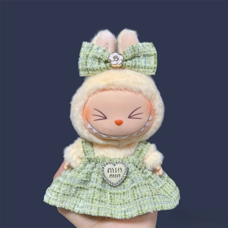 Labubu Plush Doll Skirt Set