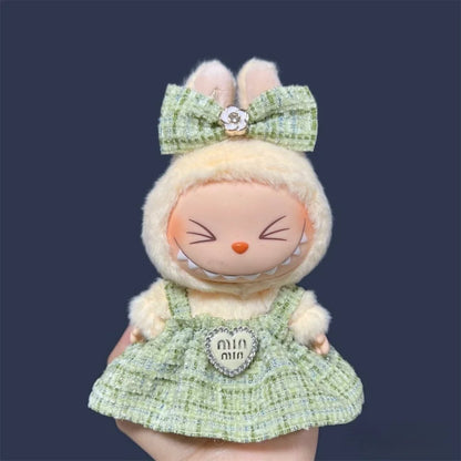 Labubu Plush Doll Skirt Set