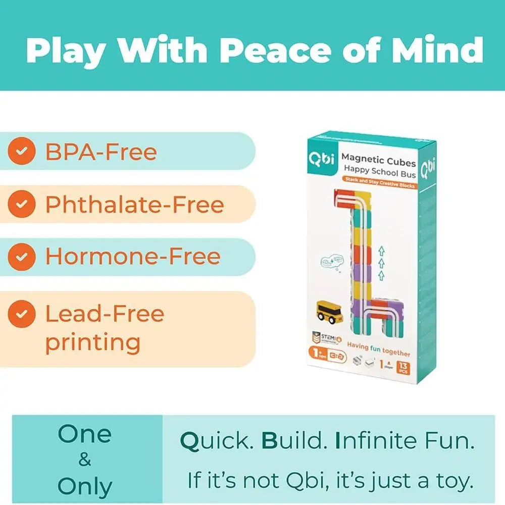 Magnetic Bus Block Set