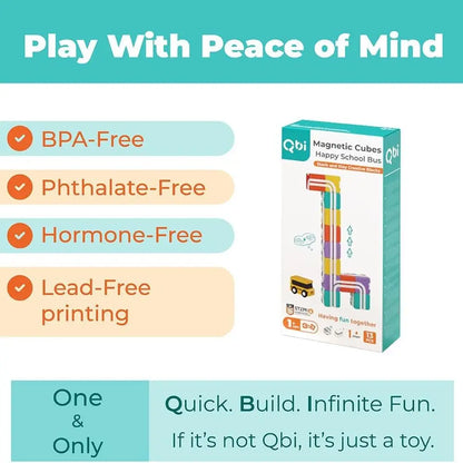 Magnetic Bus Block Set