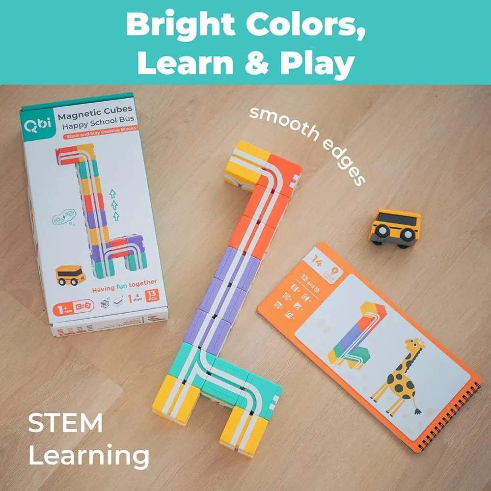 Magnetic Bus Magnetic Bus Block Set – NESTMERCH