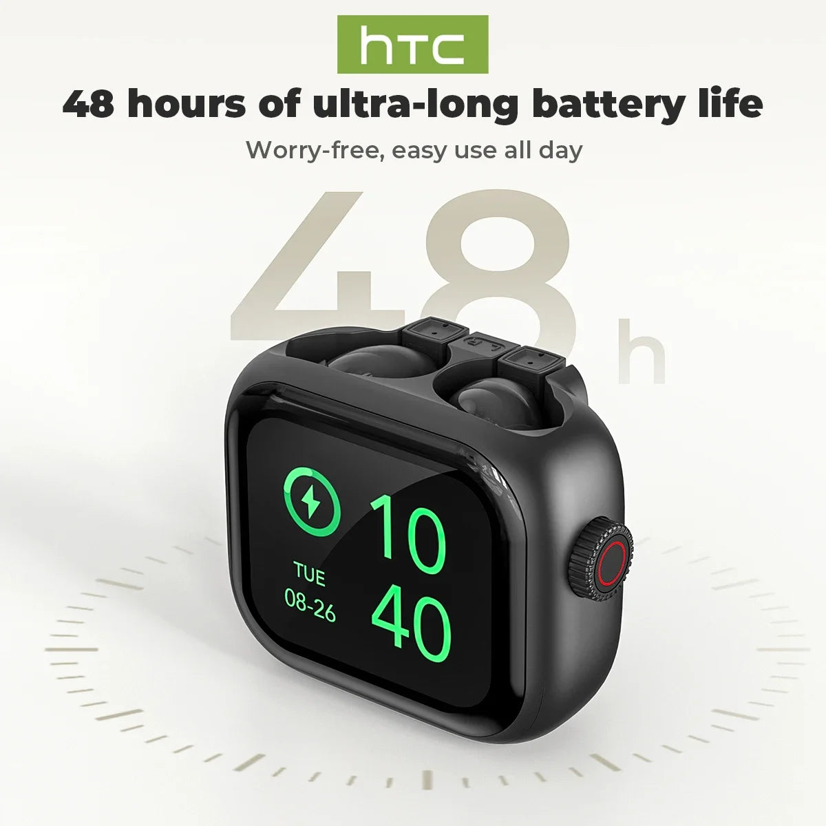 HTC NE Smart Earbuds + FREE Phone Holder