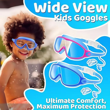 ClearWave Kids Swim Goggles