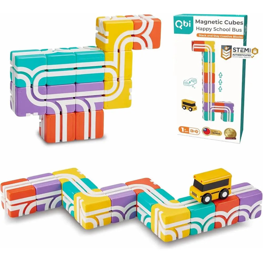 Magnetic Bus Magnetic Bus Block Set – NESTMERCH