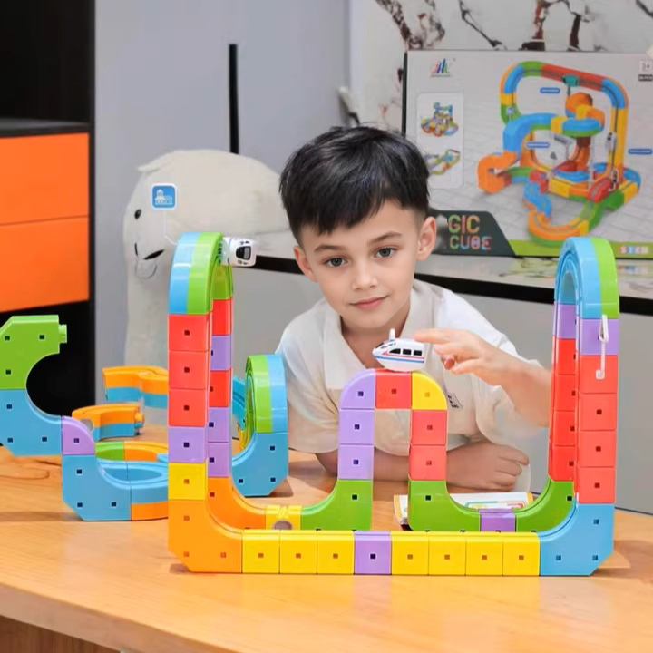 Cube Track | Magnetic Rail Track