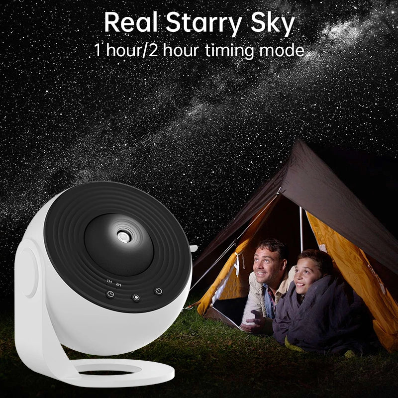Galaxy Night Star Projector Lamp