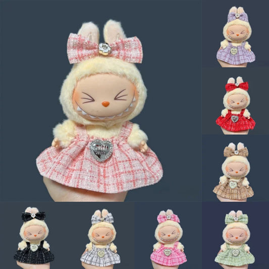 Labubu Plush Doll Skirt Set
