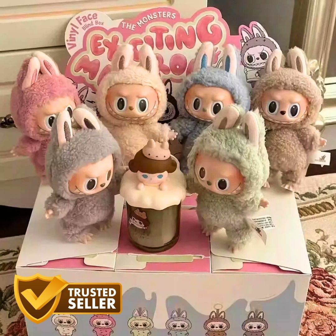 🧁 Monster-Cute Labubu Macaron Blind Boxes