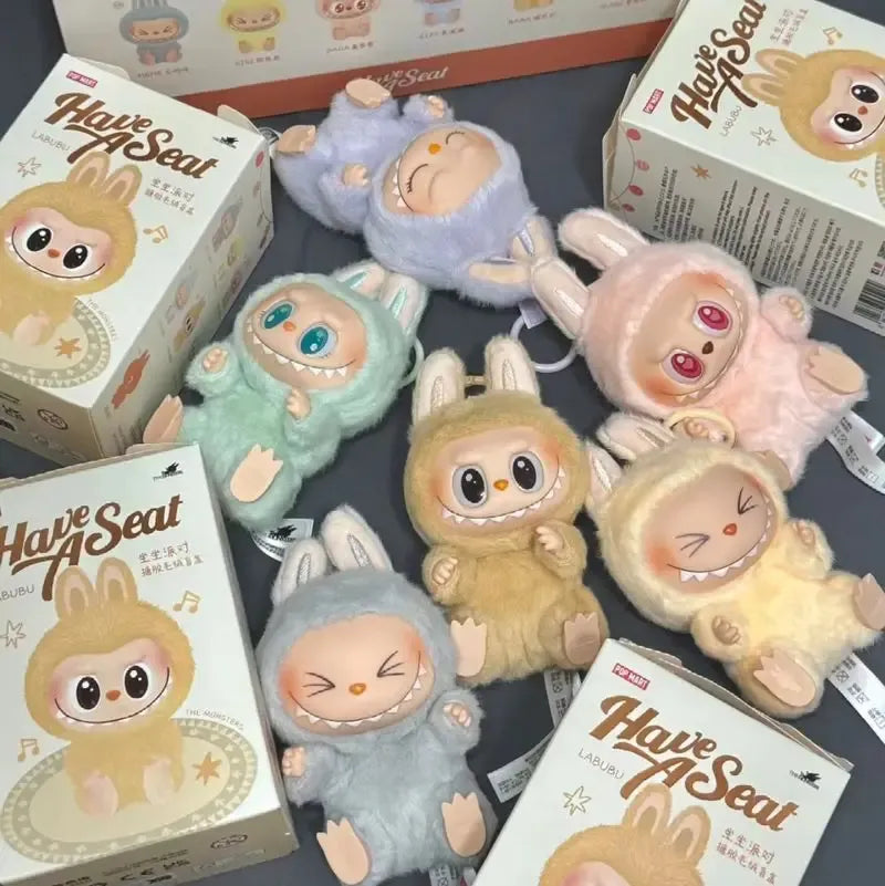 Labubu Have a Seat Surprise Keychain Charm