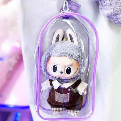 Labubu Doll Display Mini Backpack