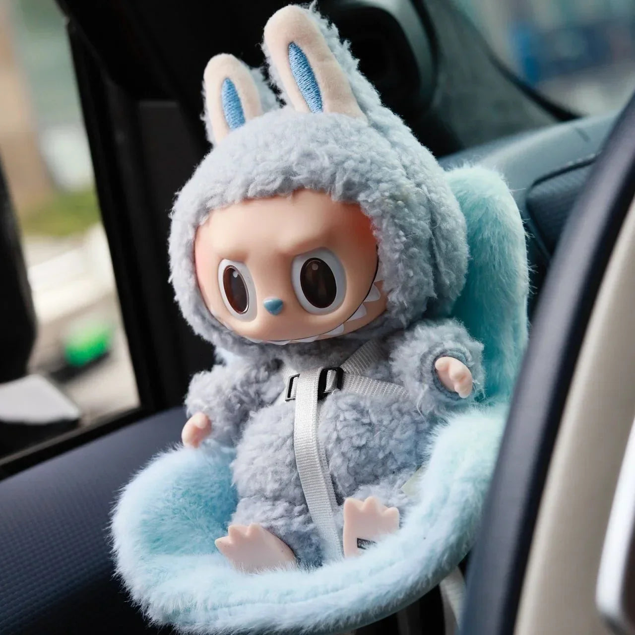 Labubu Carseat Cute Doll