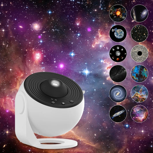 Galaxy Night Star Projector Lamp