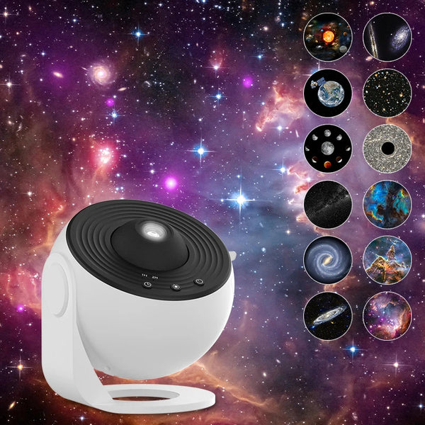 Galaxy Night Star Projector Lamp