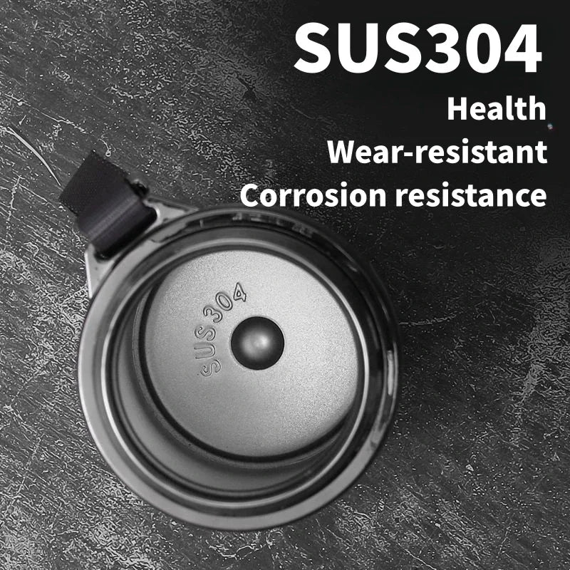 ThermoMate LED Stainless Travel Thermos Bottle