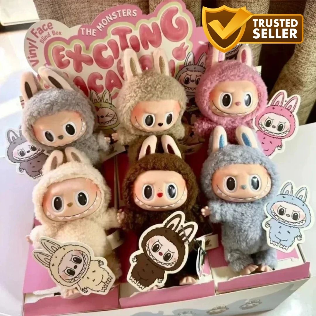 🧁 Monster-Cute Labubu Macaron Blind Boxes