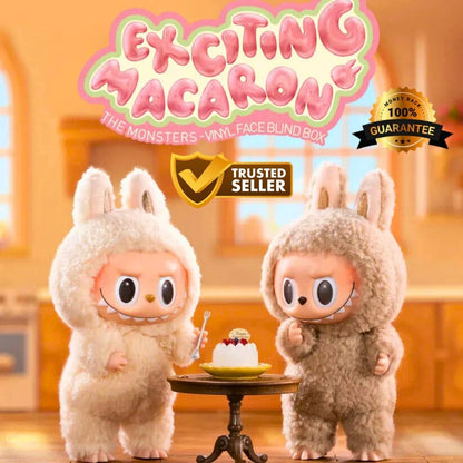🧁 Monster-Cute Labubu Macaron Blind Boxes