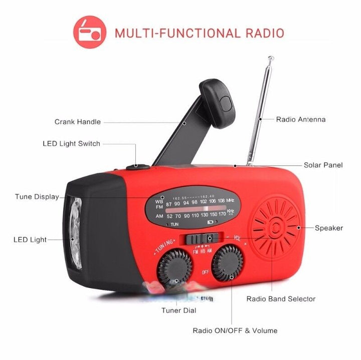 All-Weather Solar Powered Radio