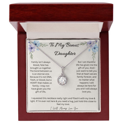 To My Bonus Daughter | Eternal Hope Necklace