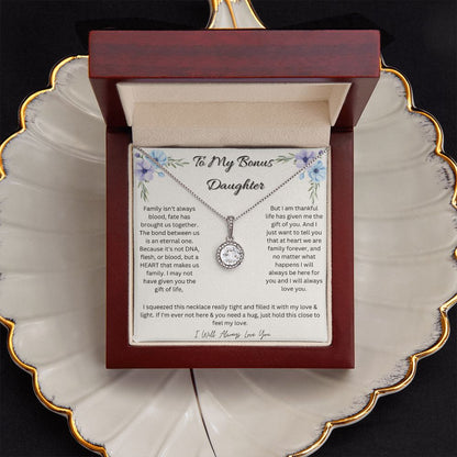 To My Bonus Daughter | Eternal Hope Necklace